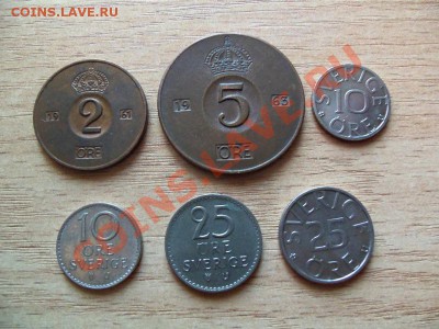 Монеты Швеции 6шт до 23.05.11 в 22.00 - 101_0475