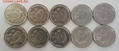 Приднестровье Год обезьяны 10шт с 200р до 31.10.2018 в 22.00 - об