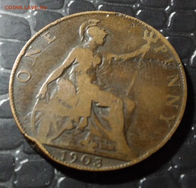 1 ПЕННИ 1903 ВЕЛИКОБРИТАНИЯ - P_20181027_180046_HDR