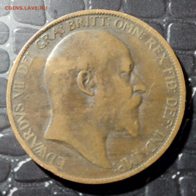 1 ПЕННИ 1903 ВЕЛИКОБРИТАНИЯ - P_20181027_180130_HDR
