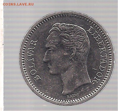 50 ЦЕНТОВ 1965 ВЕНЕСУЭЛА - 006