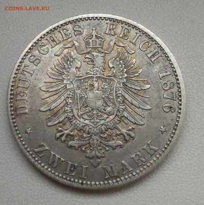 2 марки 1876 Пруссия - P_20181029_080258_2
