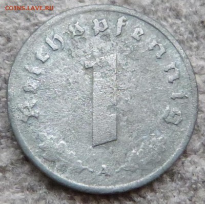 1 рейхспфенниг 1945г.(A) -до 04.11.18 в 22.00 МСК - P1080808.JPG