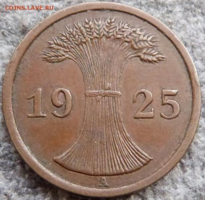 2 рейхспфеннига 1925г.(A) -до 04.11.18 в 22.00 МСК - P1080758.JPG