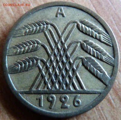 5 рейхспфеннигов 1926г.(A) -до 04.11.18 в 22.00 МСК - P1080681.JPG