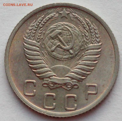 10 копеек 1951 и 15 копеек 1946 - оценка - 10-51+