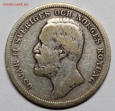 Швеция. Серебрянная 1 крона 1901 с 200р! до 3 ноября 22-30 - P_20180927_202627_vHDR_Auto_1