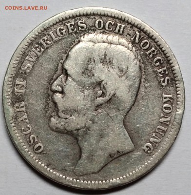 Швеция. Серебрянная 1 крона 1890, с 200р! До 3 ноября 22-30 - P_20180927_202658_vHDR_Auto_1
