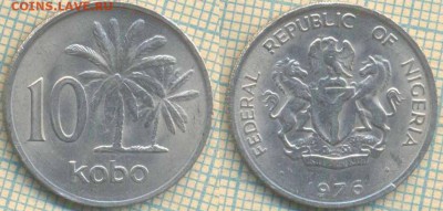 Нигерия 10 кобо 1976 г., до 06.11.2018 г. 22.00 по Москве - Нигерия 10 кобо 1976  4312