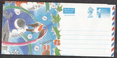 Великобритания 1995 аэрограмма - 67а