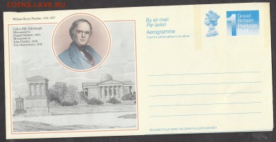 Великобритания 199 аэрограмма W Playfair - 68а