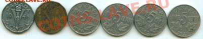 Y26 Подборка Канада 5¢ 1928-45 6 шт. до 07.11 в 22°° - Y26 ФИКС Canada 5c_1