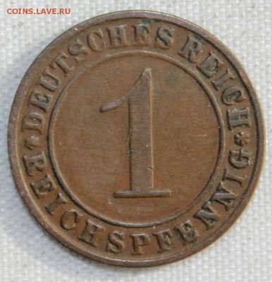 С РУБ.ГЕРМАНИЯ 1 пфенниг 1929г."D" до 8.11 в 22-00 - IMG_4571.JPG
