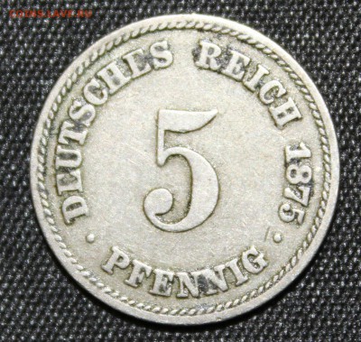 С РУБ.ГЕРМАНИЯ 5 пфеннигов 1875г."А" до 8.11 в 22-00 - IMG_4902.JPG
