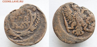 Лот 5 монет браки - Деньга, полушка 1731, 1738, 1744, 1750 - DSC_7181.JPG