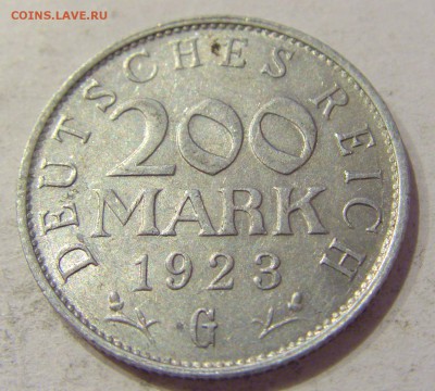 200 марок 1923 G Германия №1 08.11.2018 22:00 МСК - CIMG8346.JPG