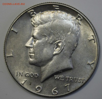 С РУБ. USA HALF DOLLAR 1967г. КЕННЕДИ  до 9.11 в 22-00 - IMG_5003.JPG