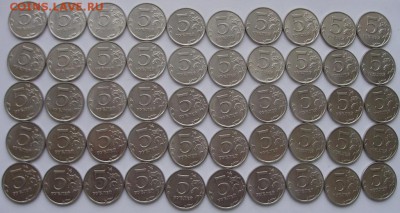 5 руб 2015г (40 шт) дл 08.11.18 22-00 - 3-2