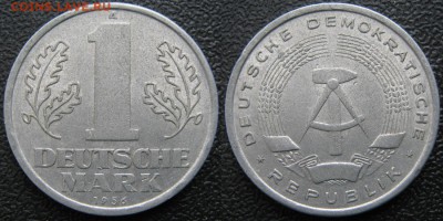 31.Ходячка ГДР 20,50 пфеннигов,1 и 2 марки 1950-1984г. - 31.25. -ГДР 1 марка 1956 A    7447