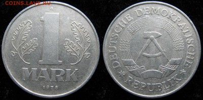 31.Ходячка ГДР 20,50 пфеннигов,1 и 2 марки 1950-1984г. - 31.34. -ГДР 1 марка 1978    163-ас4-3150