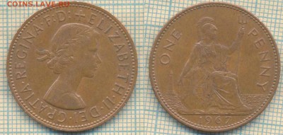 Великобритания 1 пенни 1967 г., до 08.11.2018 г. 22.00 по Мо - Великобритания 1 пенни 1967  4355