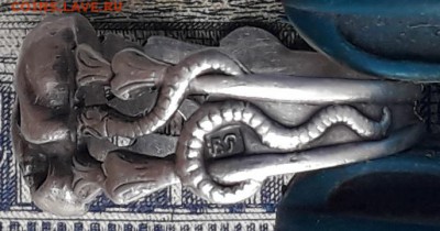 Серебряный перстень с черепом. Идентификация и оценка - Кольцо 3