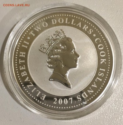 Острова Кука 2 доллара 2007 2шт Набор Калашников до 10.11.18 - E4019371-BA18-486B-B127-33602E544858