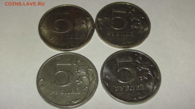 Покрытие монет 5 рублей 2008г и 2010г , есть вопрос - S1310036.JPG