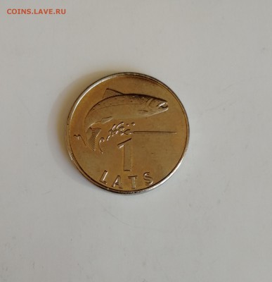 Латвия, 1 лат 2008 г. Лосось до 11.11.2018 г. - IMG_20181104_123225