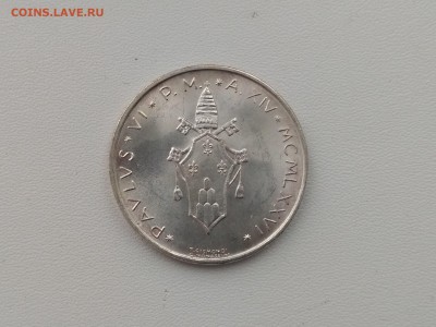 ВАТИКАН,500 лир 1976г(из набора)до 7.11.2018 - IMG_20181105_114428
