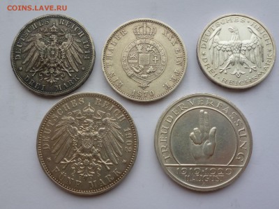 2 3 5 марочники Германия (Баден Саксония Пруссия Вюрт.) - P1100335.JPG