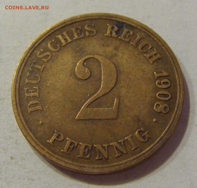 2 пфеннига 1908 G Германия №1 09.11.2018 22:00 МСК - CIMG5954.JPG