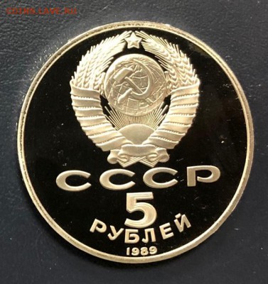 5 рублей 1989 Собор Покрова на рву Пруф до 11.11.18 22:00 - IMG_3426-03-11-18-03-43