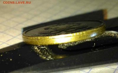10 руб 2015г интересный брак гурта по всему периметру - 1541484060488872