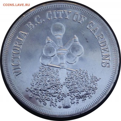 A75 Канада торговый доллар Victoria, BC 1982 до 12.11 в 22°° - A75 Token Victoria BC 1982_2