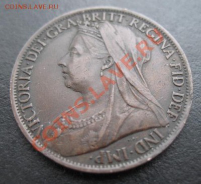 Британия, 1901 г, 1 пенни, до 24.05 в 21-00 мск - 1901 брит а