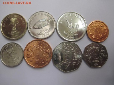 Уганда набор из 8 монет до 09.11.18 - IMG_1849.JPG