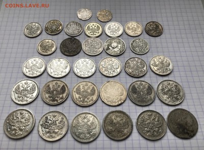 32 монеты РИ. Ag. - E87080FE-0D18-4F5C-BCB5-045F0B1F2869