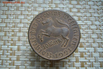 Вестфалия - 10 марок 1921 - 10-11-18 - 23-10 мск - P1970694.JPG