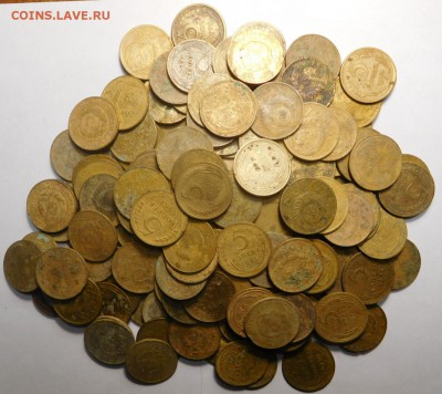 5 копеек 1926-57г.Всего 170шт.До 13.11.18г. 22.00. - DSCN0497.JPG