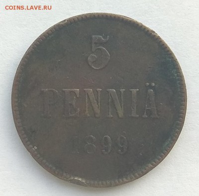 1 PENNI -1911 5 PENNIA 1899, 1915, 1917; 10 PENNIA 1899, 17. - IMG_20181109_091511