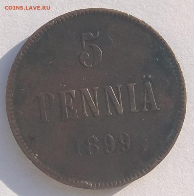 1 PENNI -1911 5 PENNIA 1899, 1915, 1917; 10 PENNIA 1899, 17. - IMG_20181109_093633