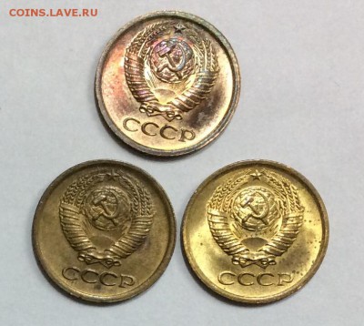 1 копейка 3 монеты 1965,68,73 гг. UNC до 22.00 11.11.2018 - 5D63D918-2683-4323-A212-F4E3AFF07F41