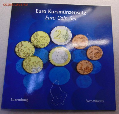 Люксембург Набор Евро 8 мон 2002 UNC Бук. 13.11.2018 в 22-00 - DSC02365.JPG