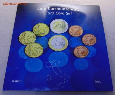 Италия Набор Евро 8 мон 2002  UNC Буклет 13.11.2018 в 22-00 - DSC02371.JPG