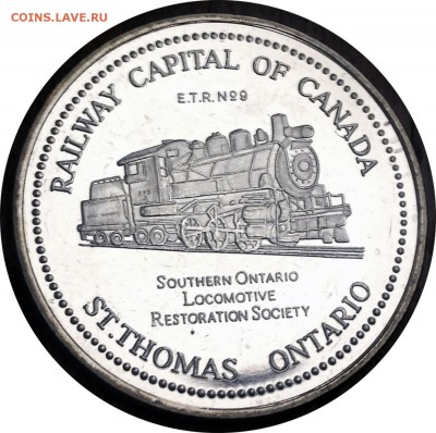 A91 Канада торговый доллар St.Thomas, Ont 1998 15.11 в 22°° - A91 Token_2