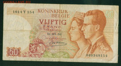 БЕЛЬГИЯ 50 франков 1966г до 14.11.18г 22.00 - Копия Копия Image1