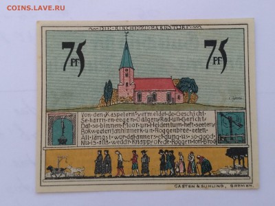 ДИЕФОЛЬЦ,75 пфеннигов 1921г до 11.11.2018 - IMG_20181109_144819