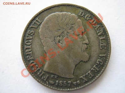 Дания 16 скиллингов 1856, 1857 гг. - Изображение 9902