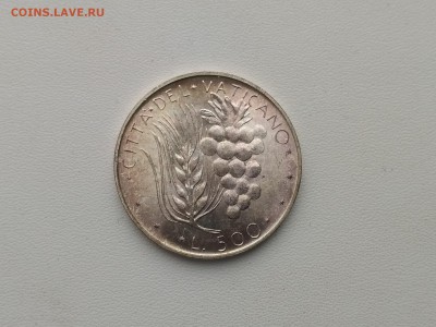 ВАТИКАН,500 лир 1975г(из набора)до 11.11.2018 - IMG_20181105_114617